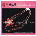 Collar de piedras preciosas semi preciosas rosa de Shangdian